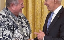 Brotherson discute pêche et Marquises avec Joe Biden