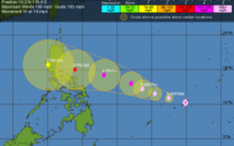 Dans le Pacifique, Maysak est en train de devenir un super-cyclone