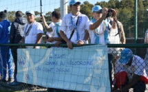 Des Tahitiens fanas et fadas de foot olympien au Vélodrome