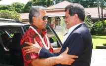 Le Président reçoit le Premier Ministre des îles Cook