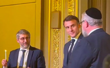 Macron accusé d'atteinte à la laïcité après avoir célébré Hanouka à l'Elysée