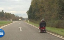 Allemagne: à 87 ans, il prend l'autoroute en fauteuil roulant pour rentrer chez lui