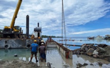 La marina de Teahupo’o, un autre chantier compliqué