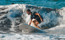 Immersion surf pour Tony Estanguet
