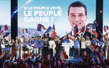 Européennes: dernière ligne droite pour Bardella, favori de l'élection