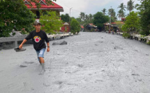 Philippines: un village frappé par une coulée de boue volcanique