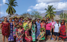 ​300 Marquisiennes rassemblées à Ua Huka