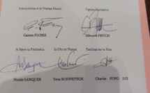 Accord autonomiste signé