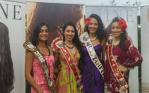 Miss Tahiti en tournée de dédicaces