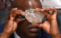 Le deuxième plus gros diamant au monde découvert au Botswana