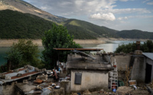 La sécheresse en Grèce fait réapparaître un village englouti