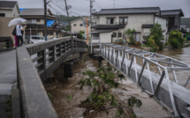 Japon: recherche de disparus après des inondations qui ont fait sept morts