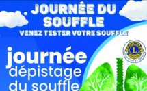 JOURNÉE DÉPISTAGE DU SOUFFLE LE JEUDI 17 OCTOBRE AU FARE POTE'E DU JARDIN DE PAOFAI - TOATA PAPEETE