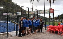 L’AS Dragon inaugure ses premiers courts de padel