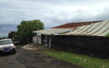 Intempéries: Le toit d'une maison s'envole à Punaauia, inondations à Tiarei
