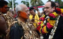 Hollande à Futuna, première visite présidentielle sur l'île