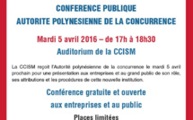 CCISM: Une conférence publique pour tout savoir sur l'autorité de la concurrence