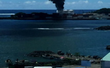 Samoa: Spectaculaire incendie au dépôt de carburant d’Apia