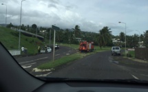 Un feu de voiture à Punaauia