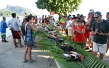 Nelson Lefoc gagnant du concours à Huahine 