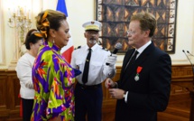 Remise de la Légion d’honneur à Sylvana Puhetini