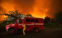 L'incendie de Sand en Californie, une "bête" qui dévore tout