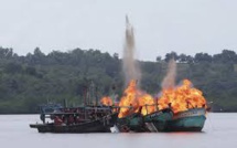 Pêche illégale: l'Indonésie va couler des dizaines de bateaux étrangers confisqués