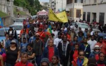 Manifestation dans Nouméa contre la discrimination des jeunes Kanak à l’emploi