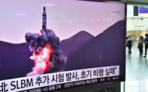 Missile nord-coréen tombé au large du Japon: Tokyo condamne "une menace sérieuse"