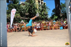 Bboy, 10 ans, sur la scene de Vis Ta Ville depuis l'âge de 4 ans.